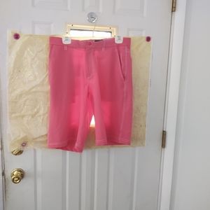 Sligo pink golf shorts